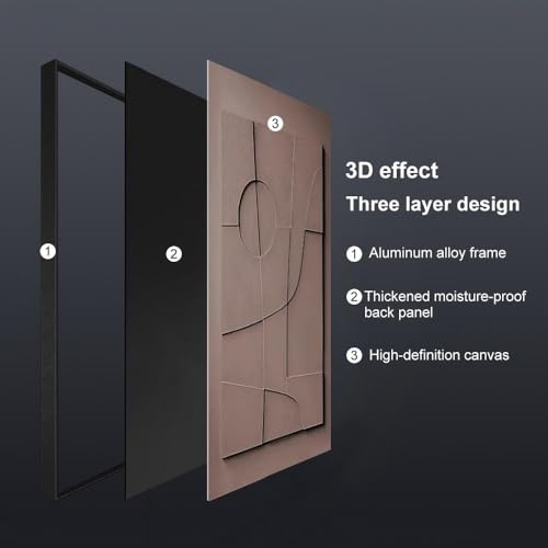 Japandi Canvas Wall Art Set of 3modern abstract decor